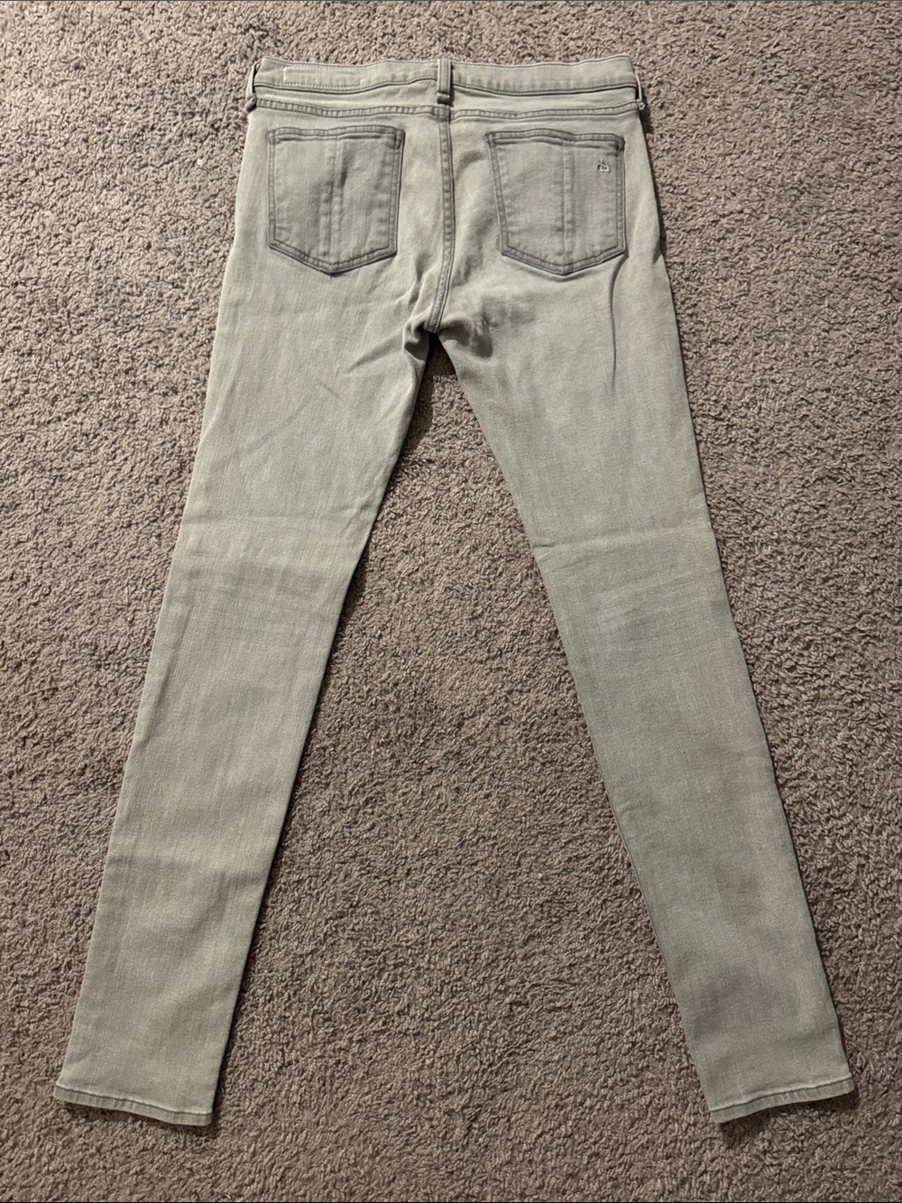 rag & bone Gray Denim Jeans Skinny Fit - Picture 8 of 12